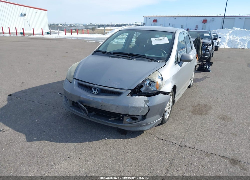 2007 HONDA FIT SPORT VIN: JHMGD38627S031759