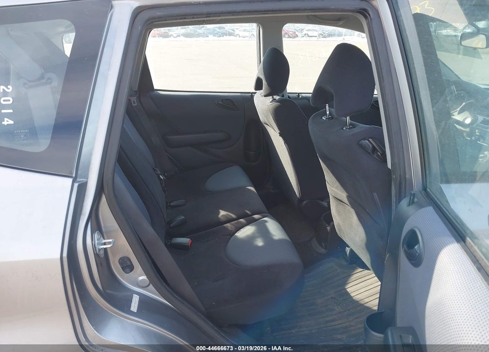 2007 HONDA FIT SPORT VIN: JHMGD38627S031759