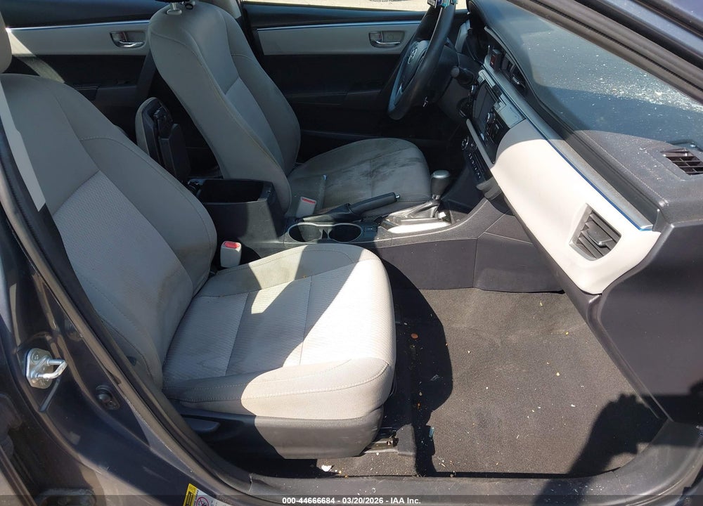2014 TOYOTA COROLLA LE VIN: 2T1BURHE0EC152181