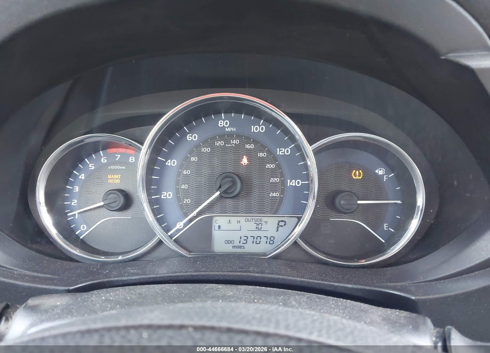2014 TOYOTA COROLLA LE VIN: 2T1BURHE0EC152181