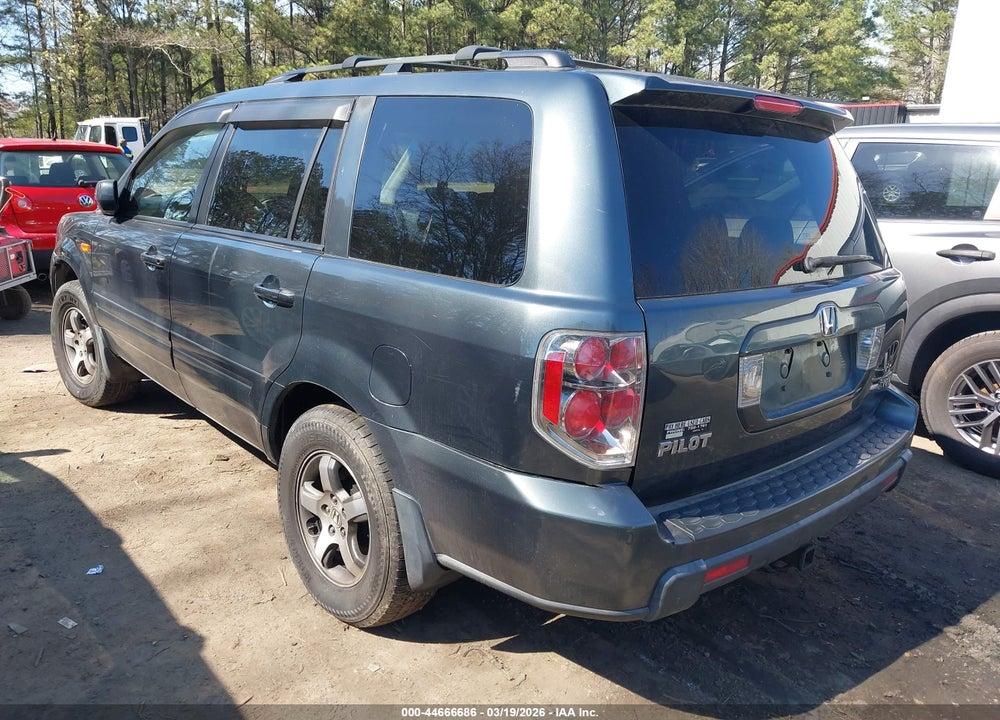 2006 HONDA PILOT EX-L VIN: 5FNYF18556B008533
