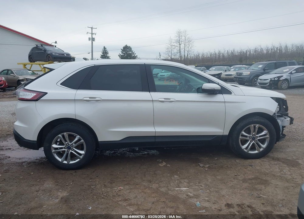 2015 FORD EDGE SEL VIN: 2FMTK4J93FBB58492