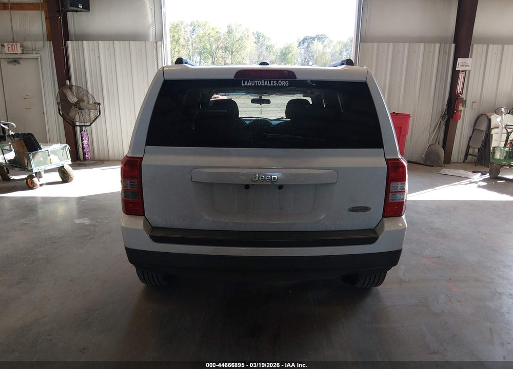 2012 JEEP PATRIOT LATITUDE VIN: 1C4NJPFAXCD539332