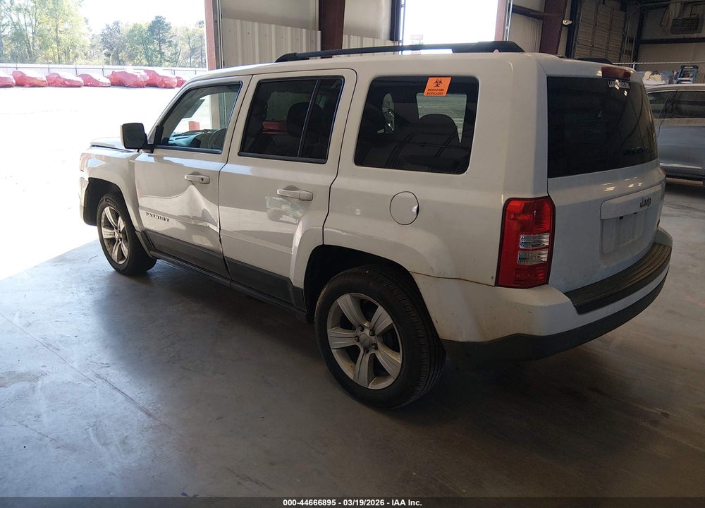2012 JEEP PATRIOT LATITUDE VIN: 1C4NJPFAXCD539332