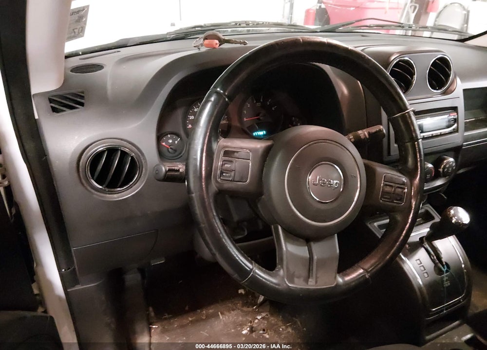 2012 JEEP PATRIOT LATITUDE VIN: 1C4NJPFAXCD539332