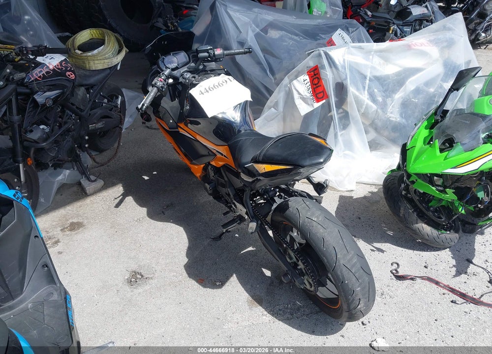 2019 KAWASAKI EX650 F VIN: JKAEXEK11KDA34316