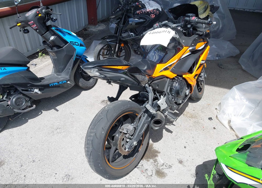 2019 KAWASAKI EX650 F VIN: JKAEXEK11KDA34316