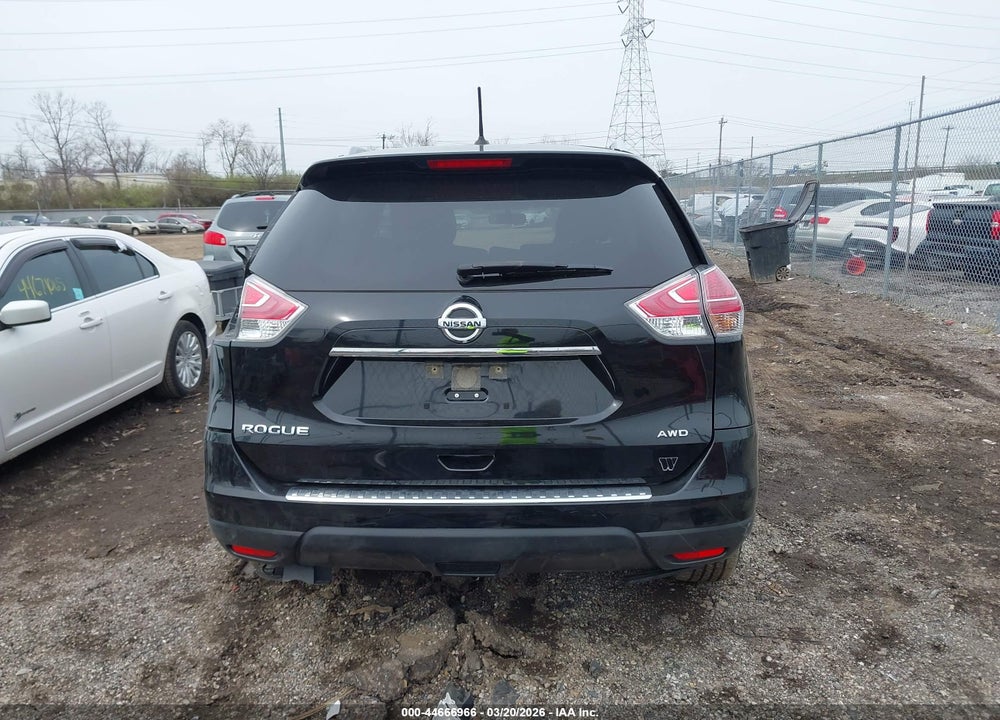 2016 NISSAN ROGUE S VIN: JN8AT2MVXGW136449