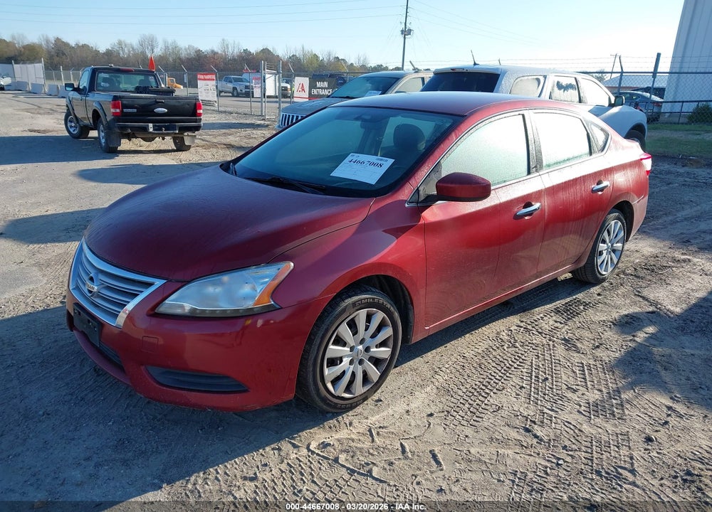 2015 NISSAN SENTRA FE+ S/S/SL/SR/SV VIN: 3N1AB7AP3FY249882