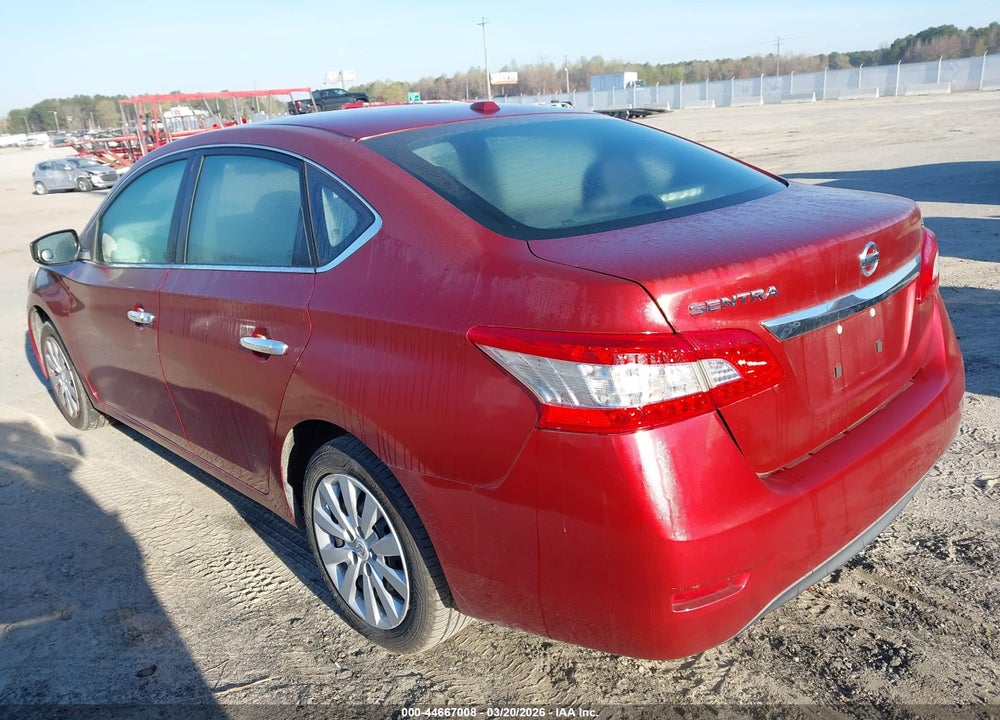 2015 NISSAN SENTRA FE+ S/S/SL/SR/SV VIN: 3N1AB7AP3FY249882