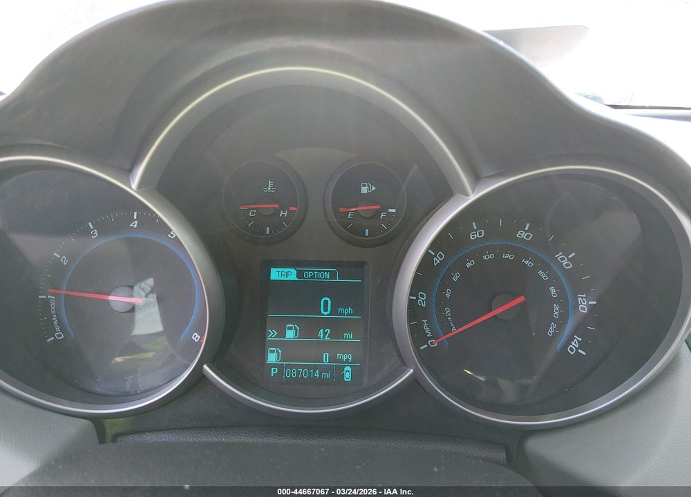 2014 CHEVROLET CRUZE LS AUTO VIN: 1G1PA5SH8E7190911
