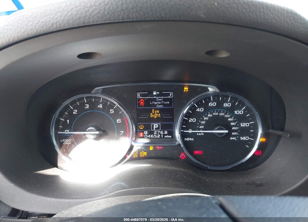 2017 SUBARU FORESTER 2.5I TOURING VIN: JF2SJAWC7HH590208