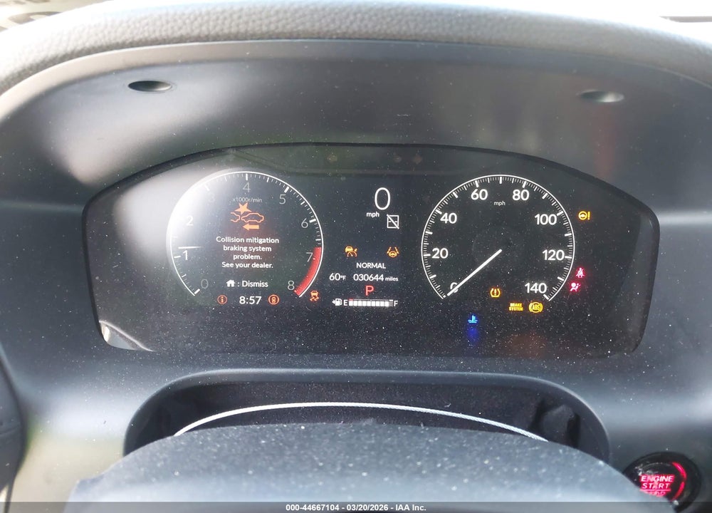 2024 HONDA HR-V 2WD LX VIN: 3CZRZ1H33RM733584