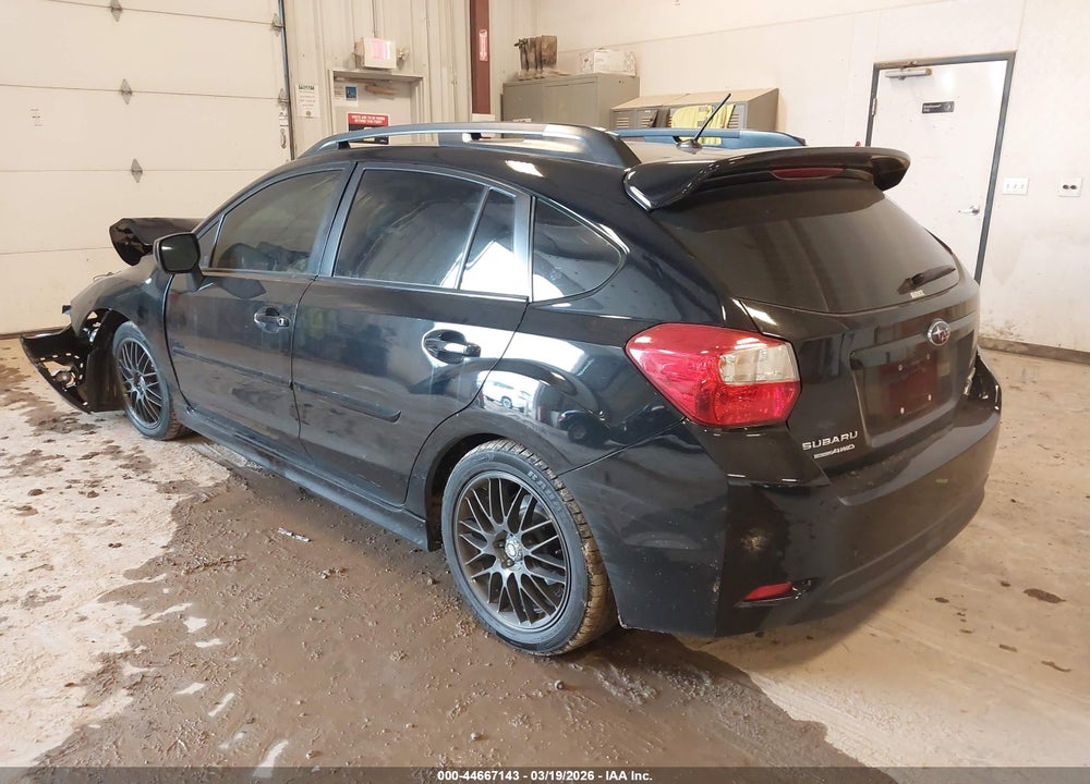 2013 SUBARU IMPREZA 2.0I SPORT LIMITED VIN: JF1GPAS6XD2217234