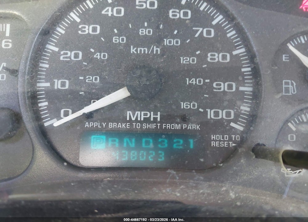 2001 CHEVROLET SILVERADO 1500HD LS VIN: 1GCGC13U81F183415