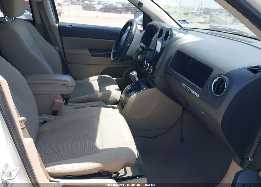 2010 JEEP COMPASS SPORT VIN: 1J4NT4FA3AD529726