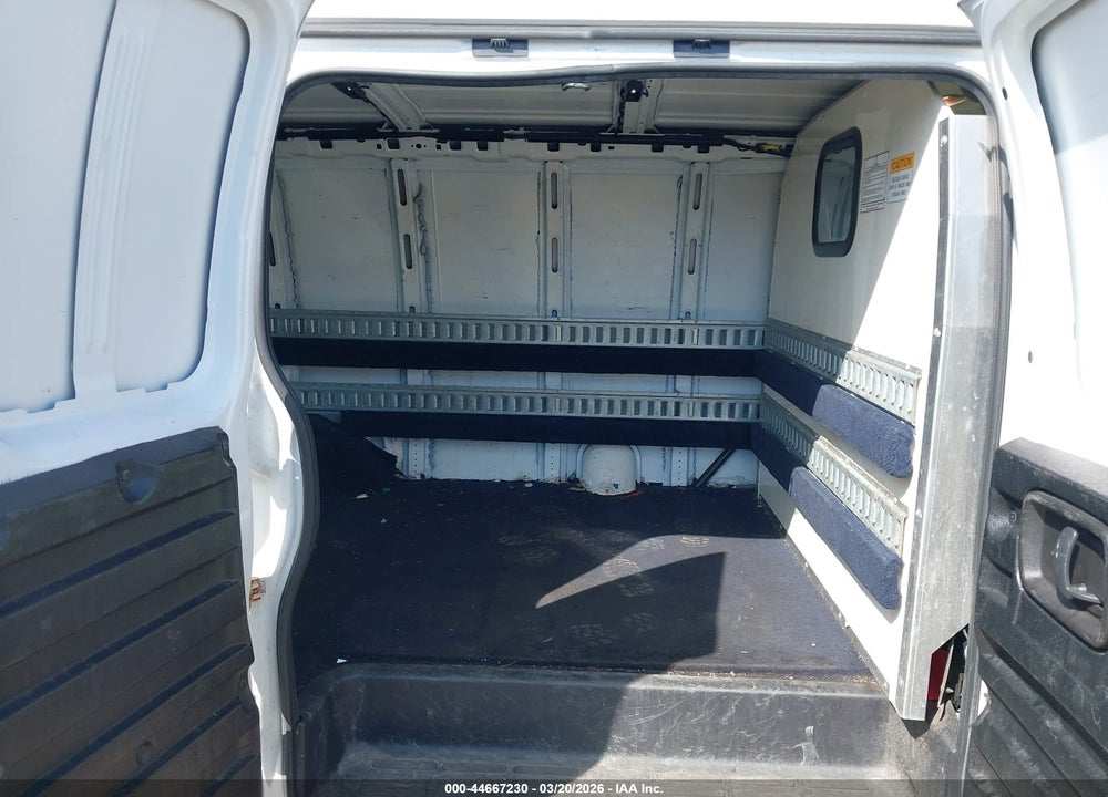 2016 CHEVROLET EXPRESS 2500 WORK VAN VIN: 1GCWGAFFXG1215316