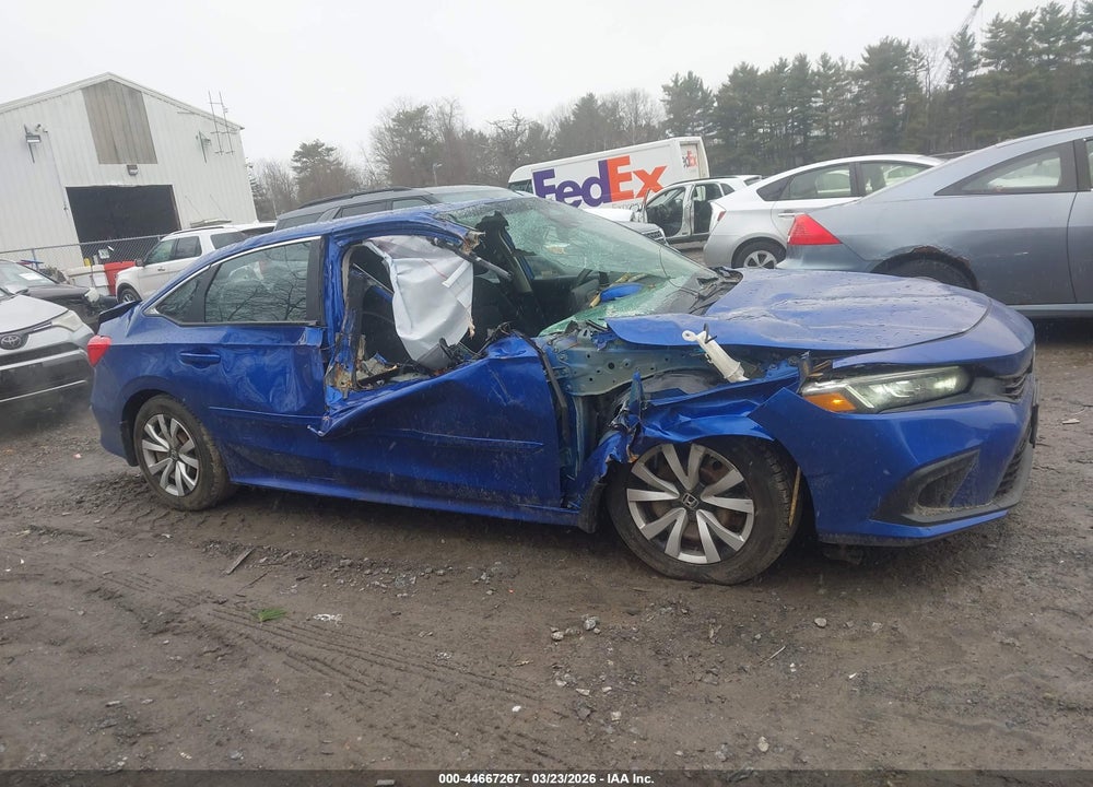 2022 HONDA CIVIC LX VIN: 2HGFE2F28NH506535