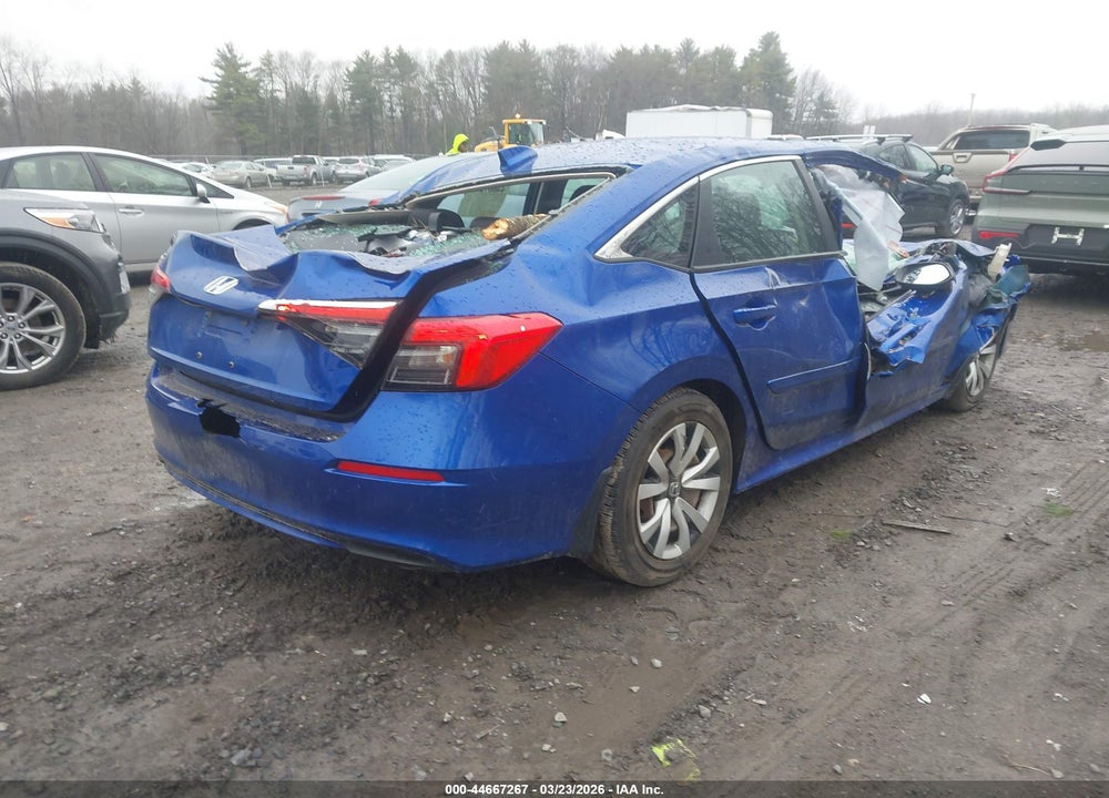 2022 HONDA CIVIC LX VIN: 2HGFE2F28NH506535