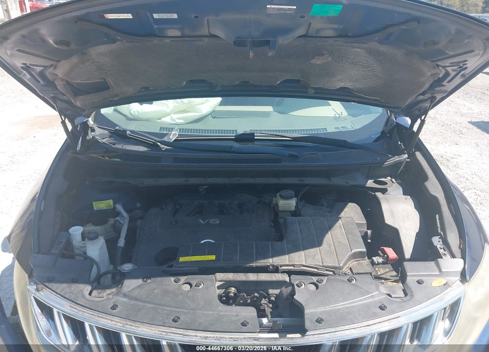 2009 NISSAN MURANO S VIN: JN8AZ18W49W118303