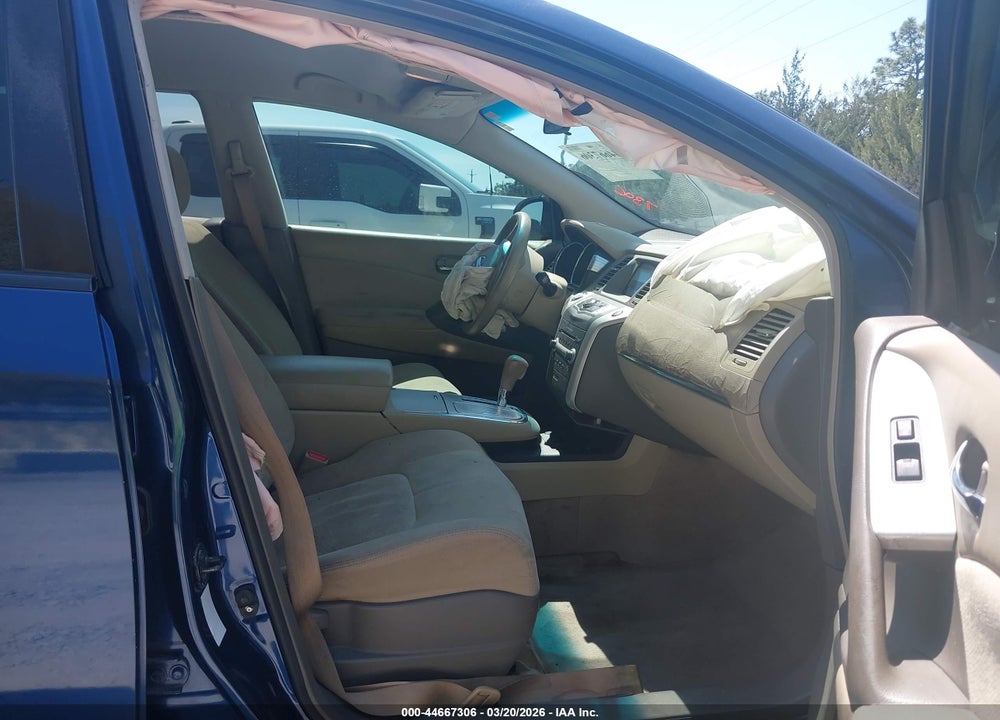 2009 NISSAN MURANO S VIN: JN8AZ18W49W118303