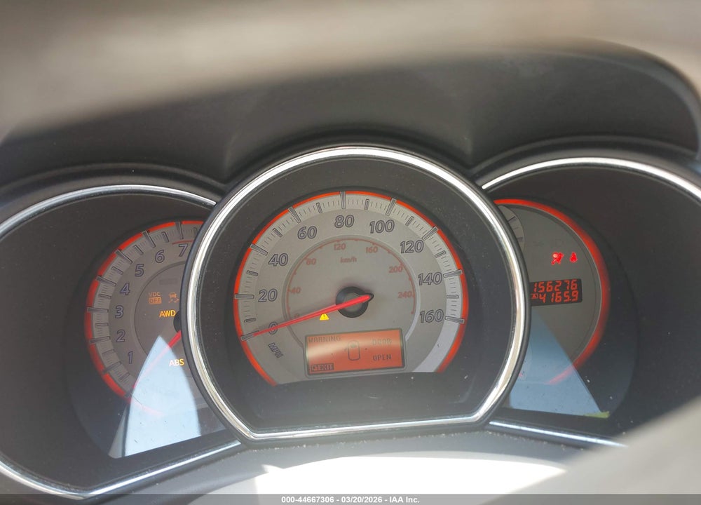 2009 NISSAN MURANO S VIN: JN8AZ18W49W118303