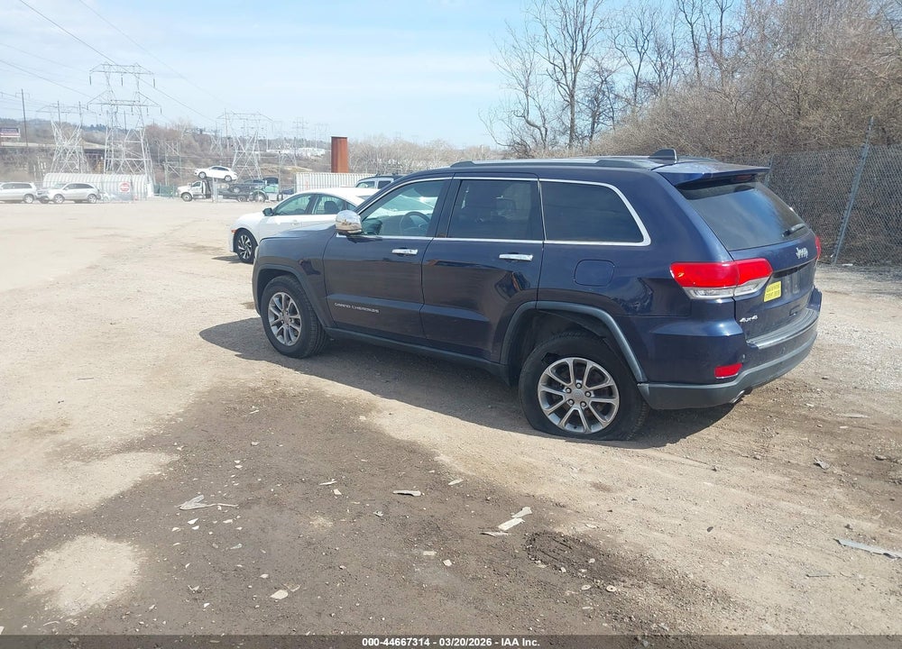 2014 JEEP GRAND CHEROKEE LIMITED VIN: 1C4RJFBG4EC352862