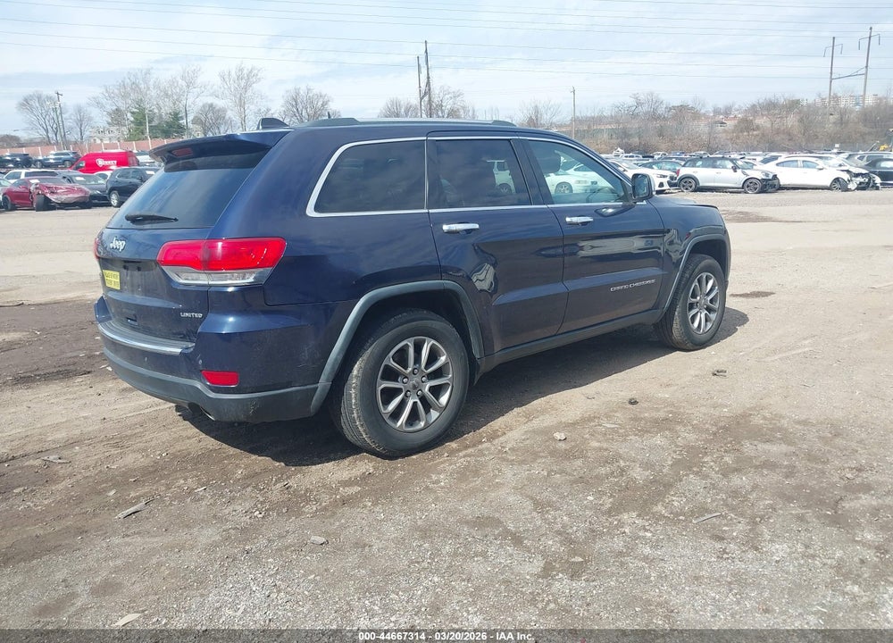 2014 JEEP GRAND CHEROKEE LIMITED VIN: 1C4RJFBG4EC352862