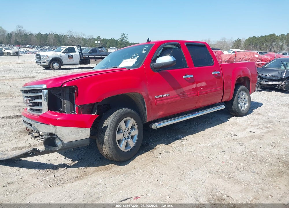 2012 GMC SIERRA 1500 SLE VIN: 3GTP1VE07CG130293