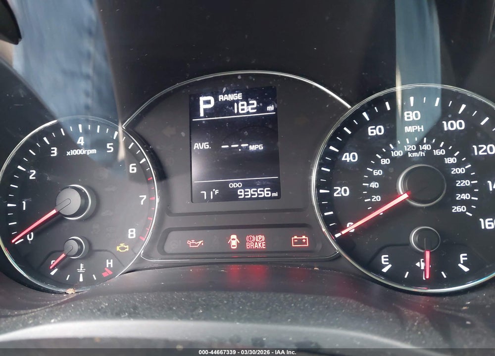 2017 KIA FORTE LX VIN: 3KPFK4A74HE133855