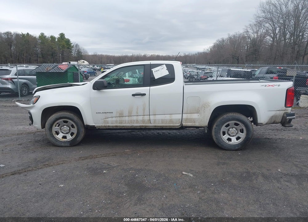 2022 CHEVROLET COLORADO 4WD  LONG BOX WT VIN: 1GCHTBEA2N1159479