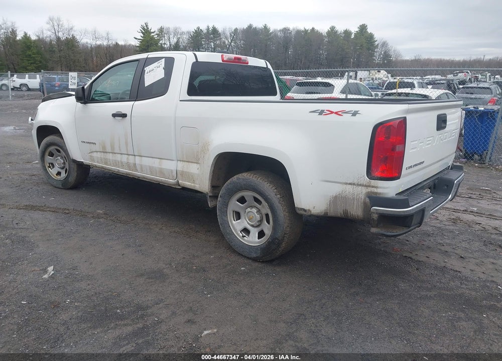 2022 CHEVROLET COLORADO 4WD  LONG BOX WT VIN: 1GCHTBEA2N1159479