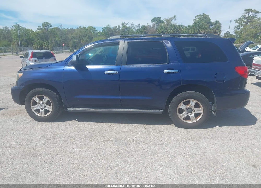 2008 TOYOTA SEQUOIA SR5 5.7L V8 VIN: 5TDZY64A88S000701