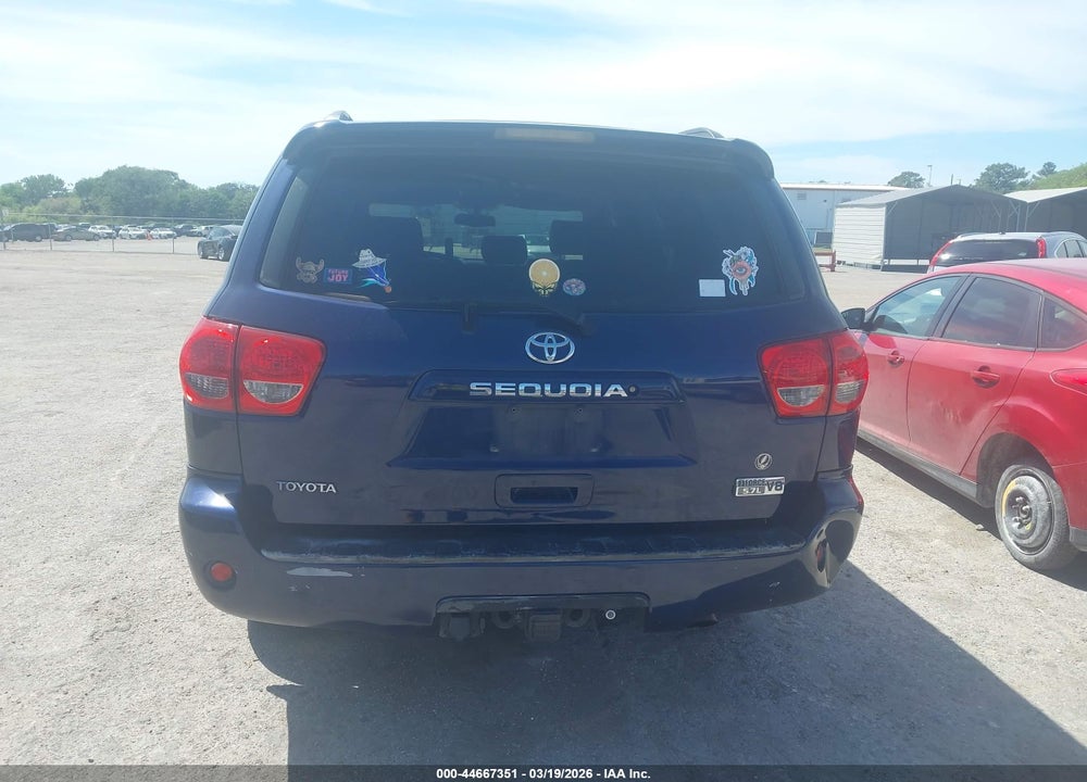 2008 TOYOTA SEQUOIA SR5 5.7L V8 VIN: 5TDZY64A88S000701