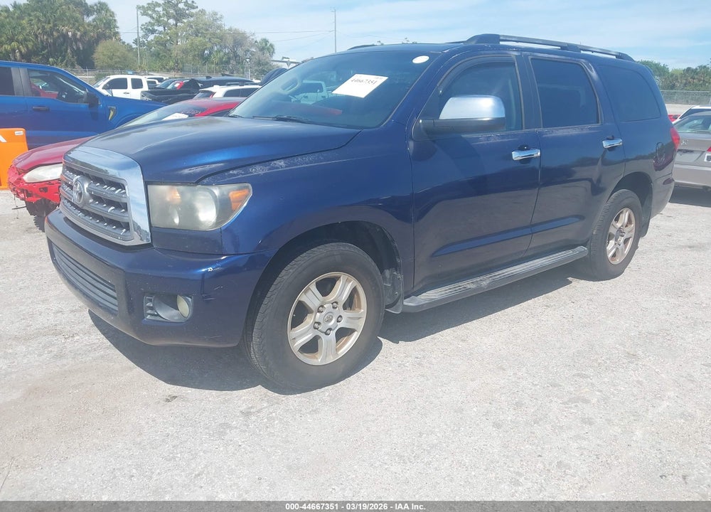 2008 TOYOTA SEQUOIA SR5 5.7L V8 VIN: 5TDZY64A88S000701