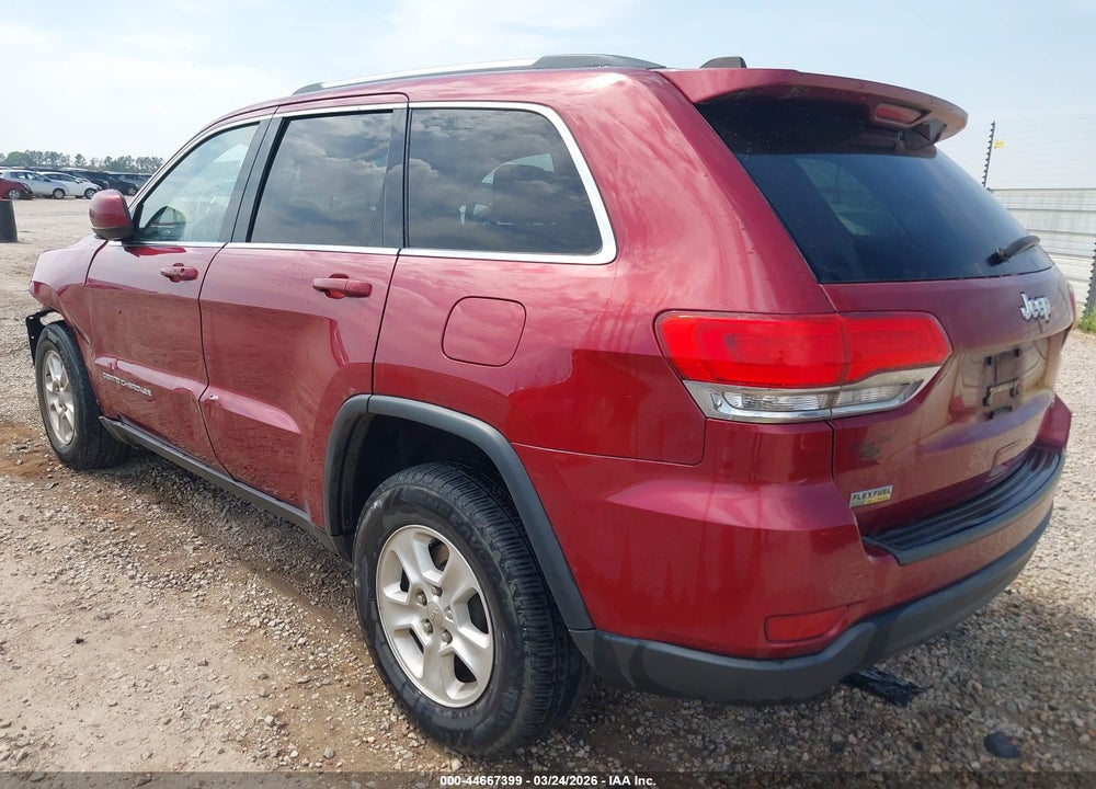 2015 JEEP GRAND CHEROKEE LAREDO VIN: 1C4RJEAG3FC668072