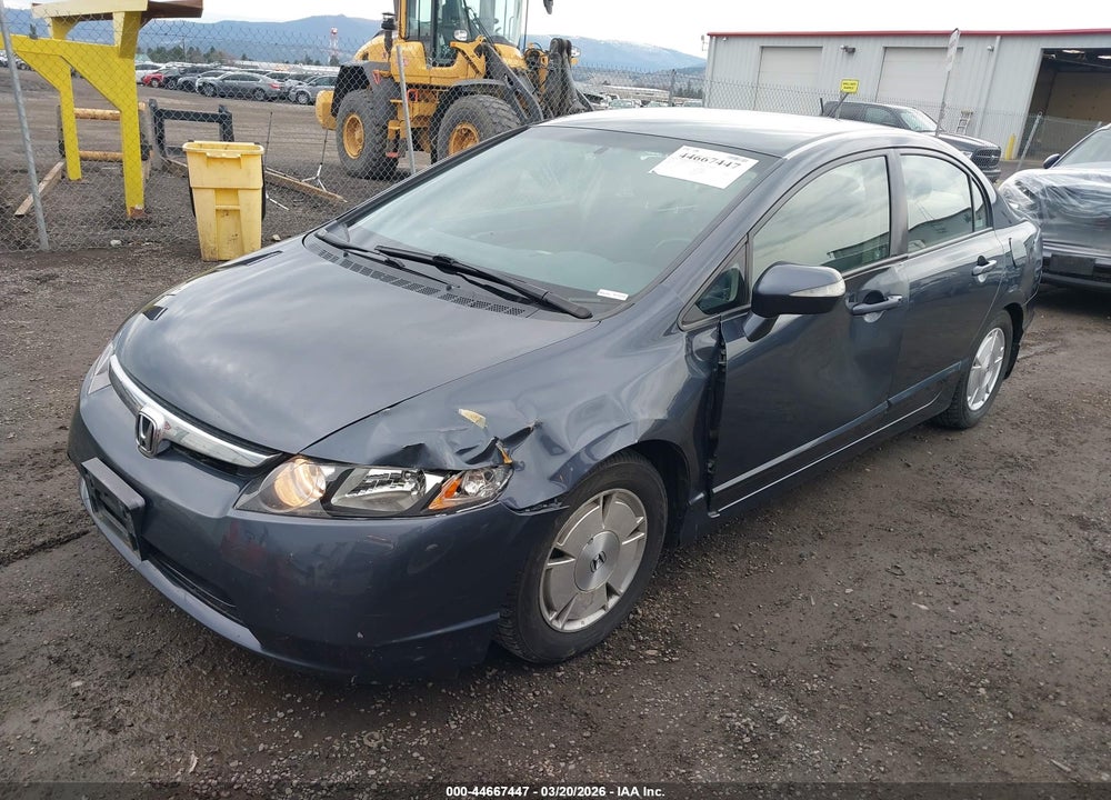 2008 HONDA CIVIC HYBRID VIN: JHMFA36288S003924