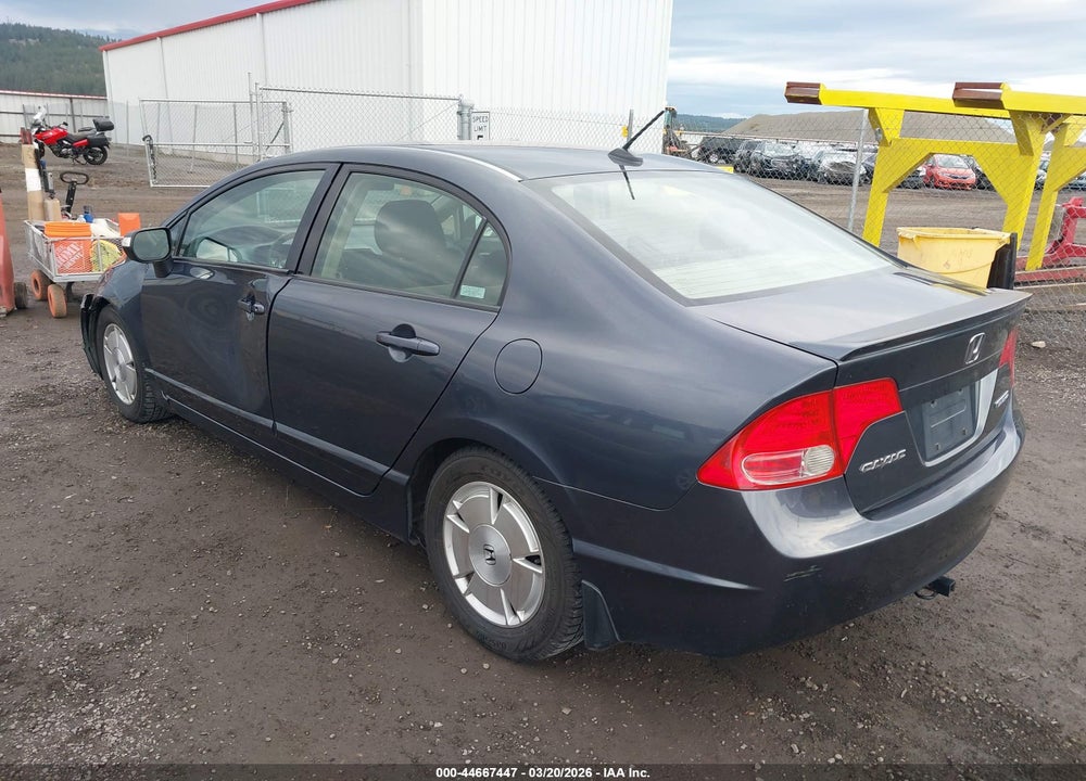 2008 HONDA CIVIC HYBRID VIN: JHMFA36288S003924