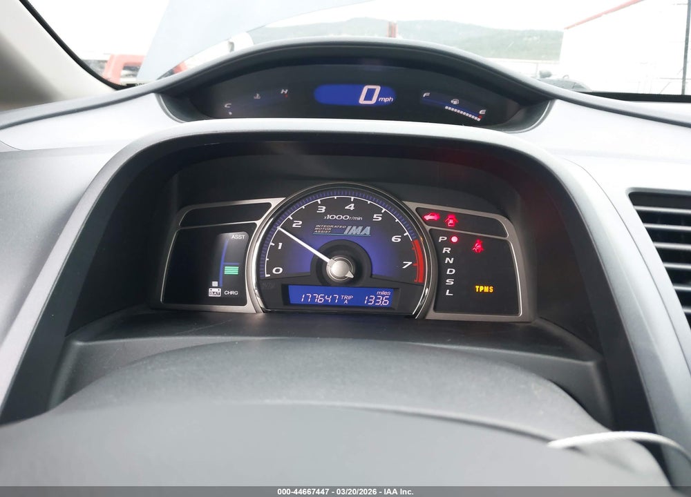 2008 HONDA CIVIC HYBRID VIN: JHMFA36288S003924