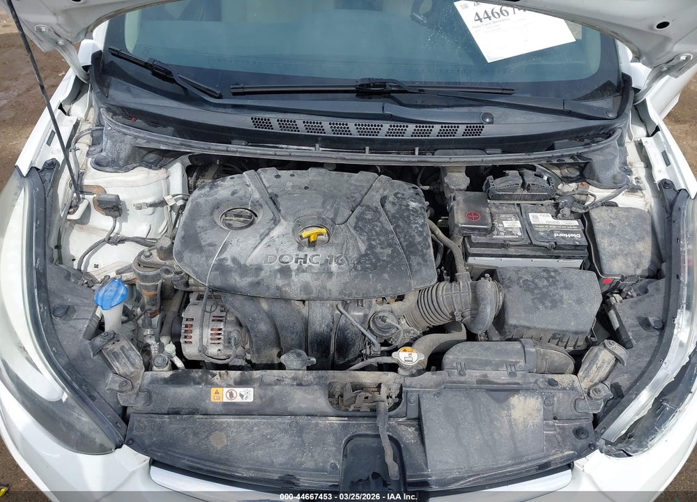 2016 HYUNDAI ELANTRA SE VIN: 5NPDH4AE8GH684868