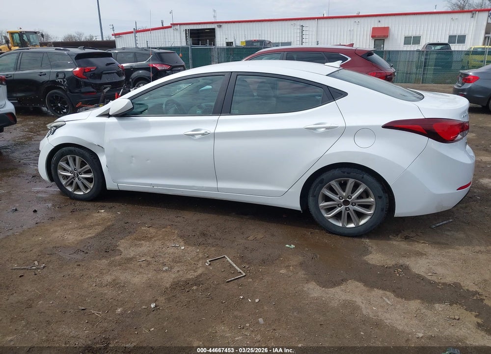2016 HYUNDAI ELANTRA SE VIN: 5NPDH4AE8GH684868