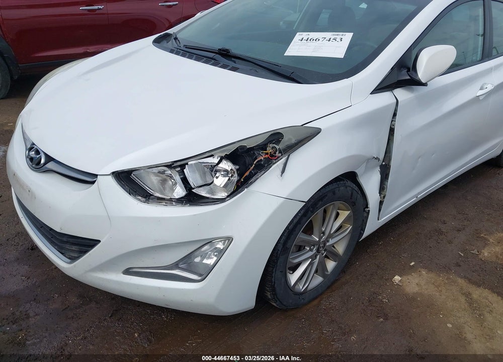 2016 HYUNDAI ELANTRA SE VIN: 5NPDH4AE8GH684868