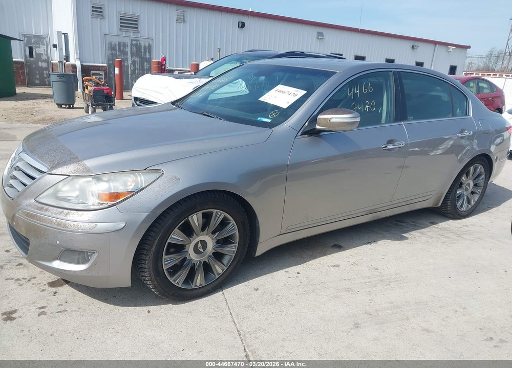 2009 HYUNDAI GENESIS 3.8 VIN: KMHGC46E39U046309