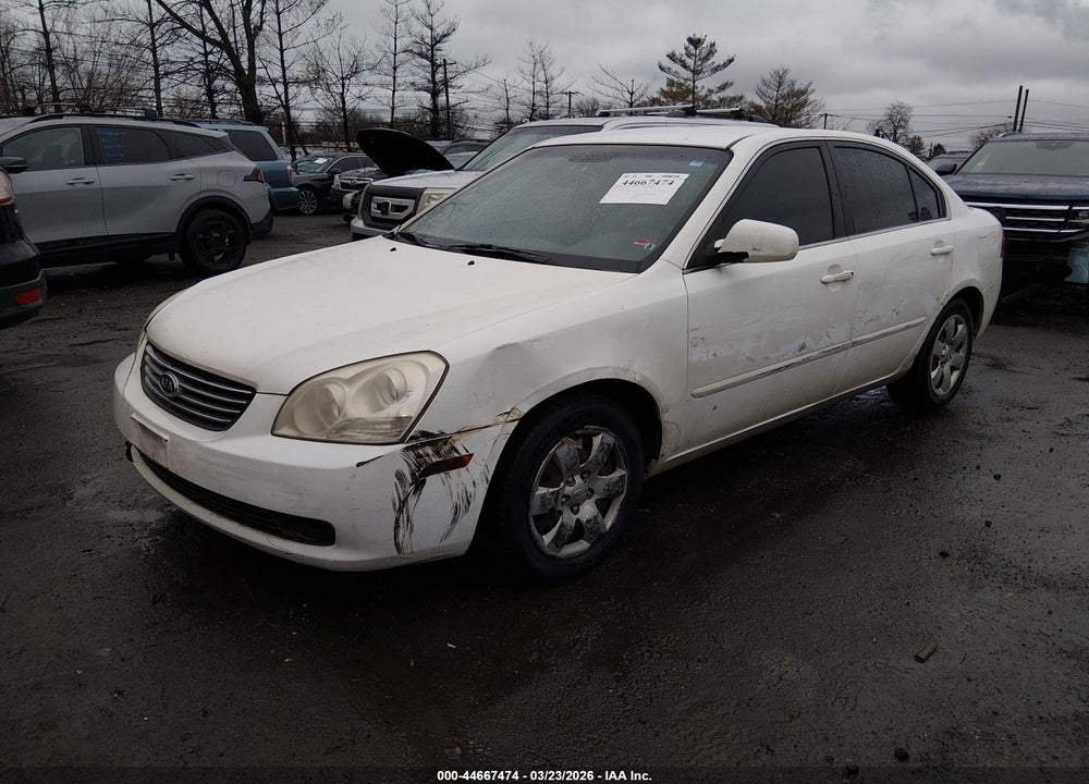 2007 KIA OPTIMA LX VIN: KNAGE123975082687
