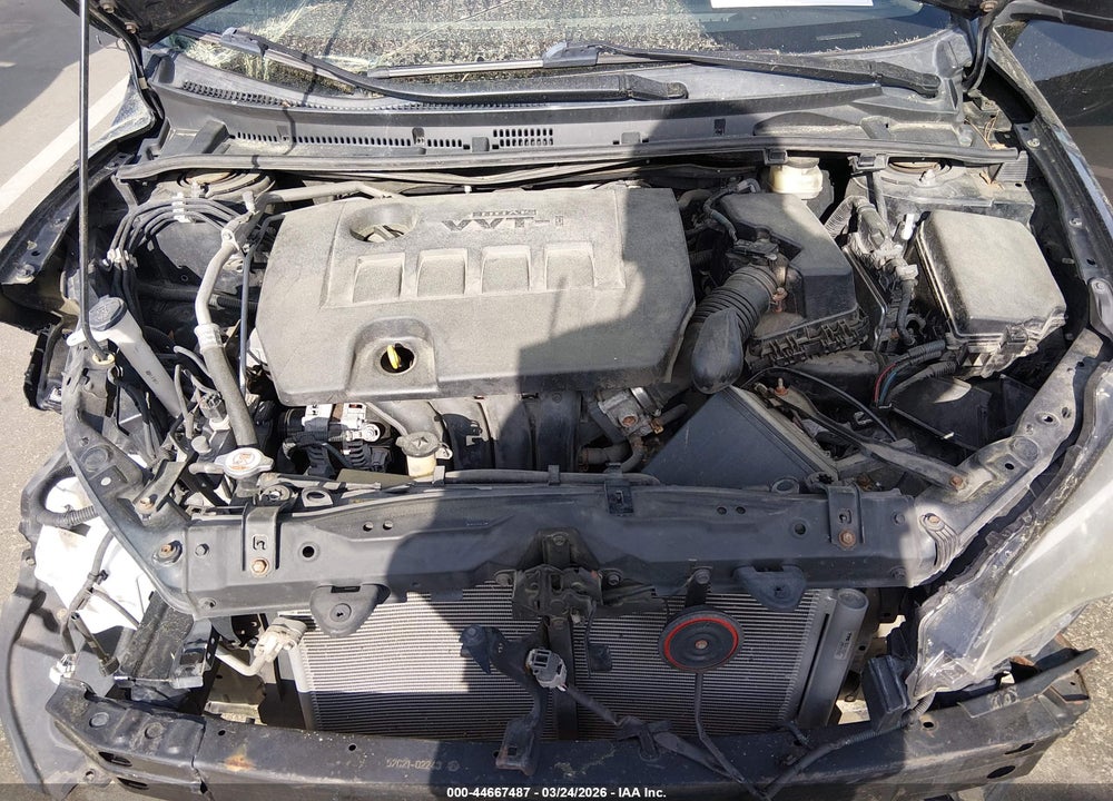 2017 TOYOTA COROLLA LE VIN: 2T1BURHE5HC877022