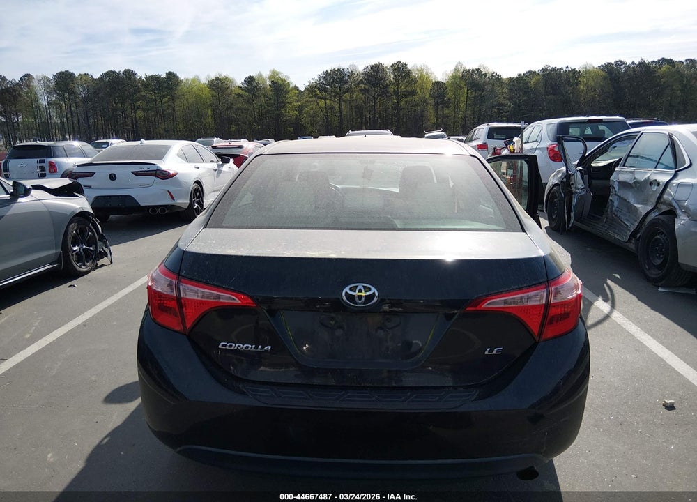 2017 TOYOTA COROLLA LE VIN: 2T1BURHE5HC877022