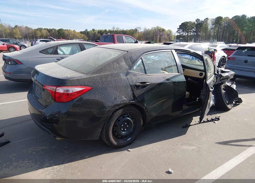 2017 TOYOTA COROLLA LE VIN: 2T1BURHE5HC877022