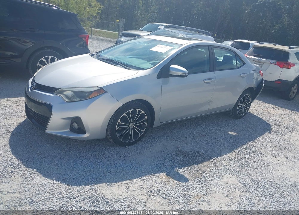 2014 TOYOTA COROLLA S PLUS VIN: 2T1BURHE7EC081870
