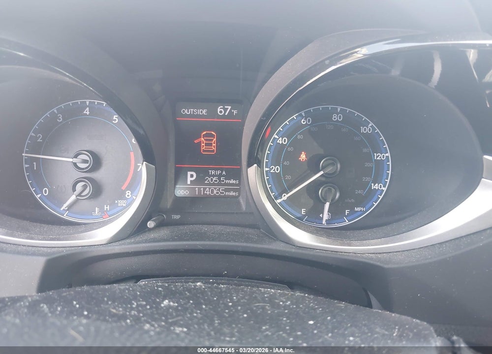 2014 TOYOTA COROLLA S PLUS VIN: 2T1BURHE7EC081870