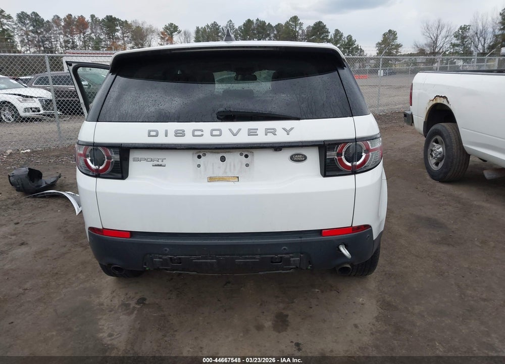 2019 LAND ROVER DISCOVERY SPORT HSE/LANDMARK EDITION VIN: SALCR2FX5KH829484